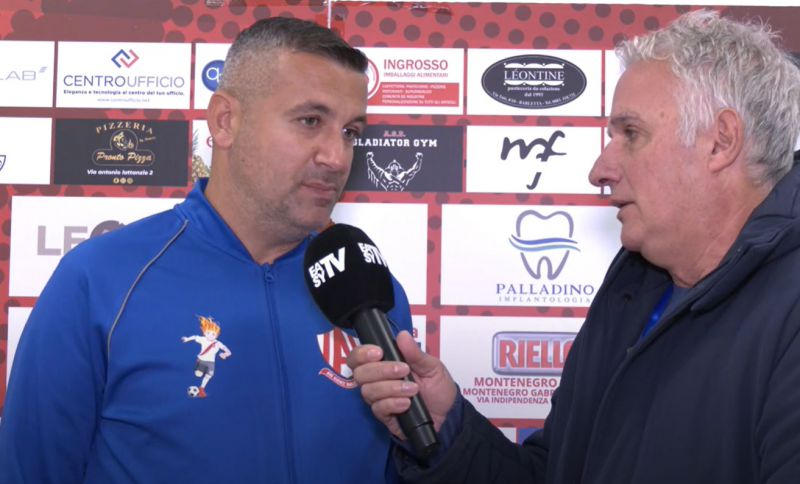 Maffucci soddisfatto dopo la vittoria con la Virtus Bisceglie